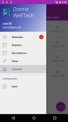 Emulate Android APK Dormir WellTech