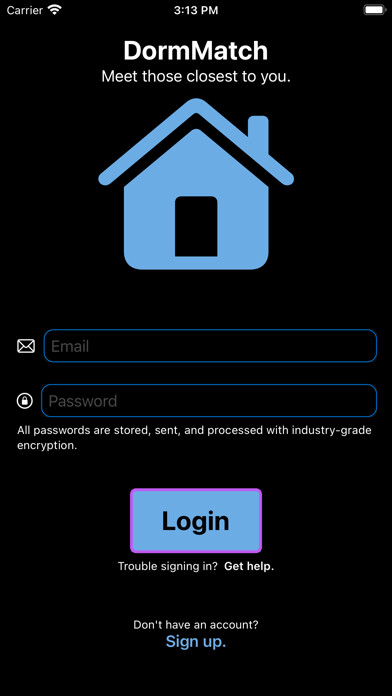 Emulate iPhone app DormMatch using MyAndroid Emulate iPhone app DormMatch using MyAndroid