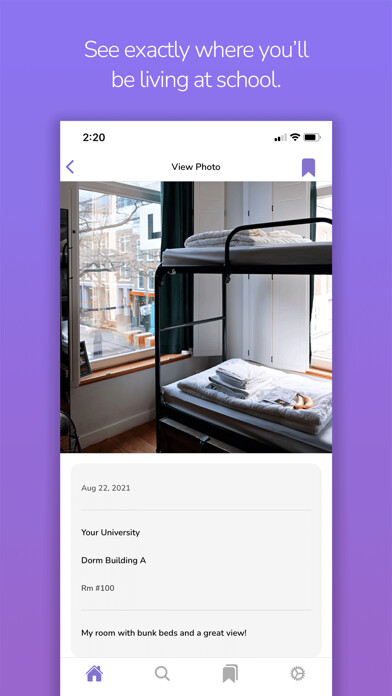 Emulate iPhone app DormView using MyAndroid