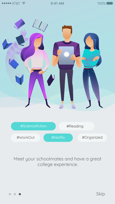 Emulate iPhone app DormWith - College Roommates using MyAndroid