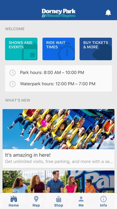 Emulate iPhone app Dorney Park using MyAndroid Emulate iPhone app Dorney Park using MyAndroid