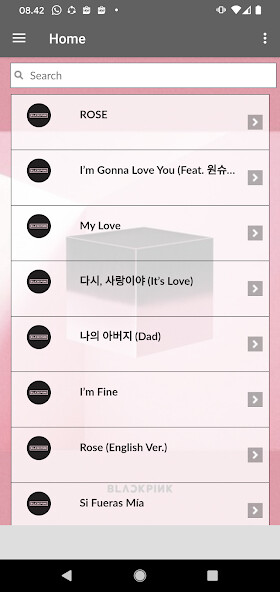 Run android online APK D.O. Rose Song  Lyrics from MyAndroid or emulate D.O. Rose Song  Lyrics using MyAndroid