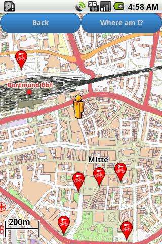 Run android online APK Dortmund Amenities Map (free) from MyAndroid or emulate Dortmund Amenities Map (free) using MyAndroid