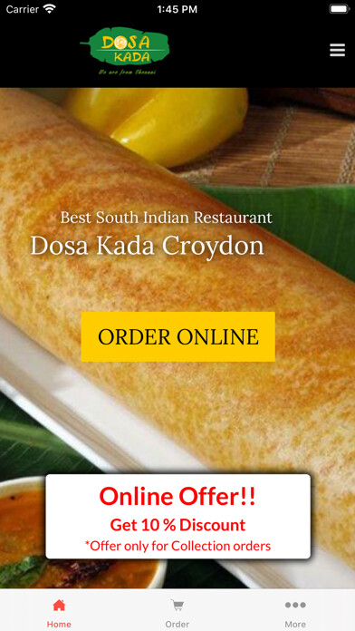 Emulate iPhone app Dosa Kada using MyAndroid Emulate iPhone app Dosa Kada using MyAndroid