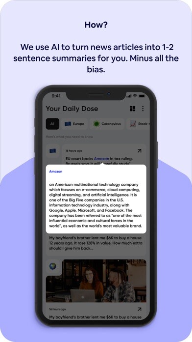 Emulate iPhone app Dose: News + AI using MyAndroid Emulate iPhone app Dose: News + AI using MyAndroid