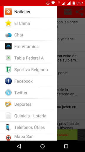 Emulate Android APK Dosis De Noticias