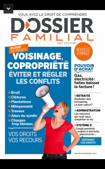 Run android online APK Dossier Familial - Le magazine from MyAndroid or emulate Dossier Familial - Le magazine using MyAndroid