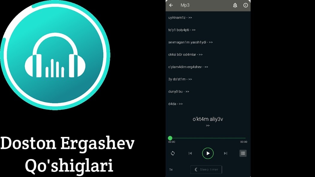 Run android online APK Doston ergashev qoshiglariMp3 from MyAndroid or emulate Doston ergashev qoshiglariMp3 using MyAndroid