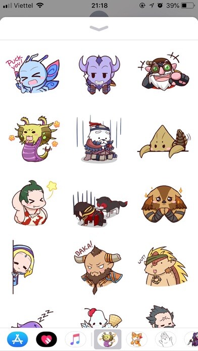 Emulate iPhone app Dota Pun Emoji Funny Stickers using MyAndroid Emulate iPhone app Dota Pun Emoji Funny Stickers using MyAndroid