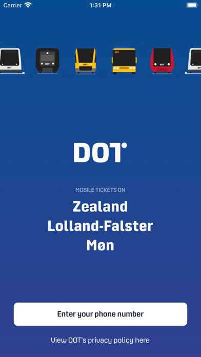Emulate iPhone app DOT Billetter using MyAndroid Emulate iPhone app DOT Billetter using MyAndroid