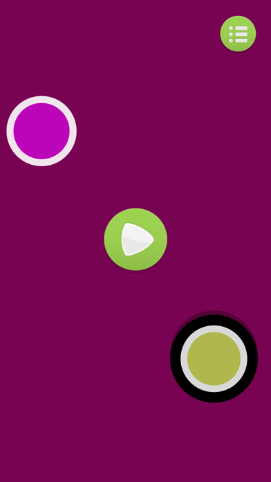 Emulate iPhone app Dot Collector: Finger Practice using MyAndroid