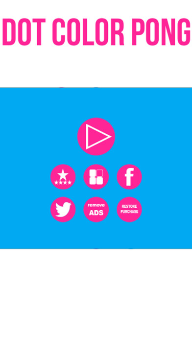 Emulate iPhone app dot color pong - hit the pog to test your reflex in this carom game using MyAndroid Emulate iPhone app dot color pong - hit the pog to test your reflex in this carom game using MyAndroid