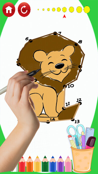 Emulate iPhone app Dot dots:brain learning coloring games kids adults using MyAndroid Emulate iPhone app Dot dots:brain learning coloring games kids adults using MyAndroid