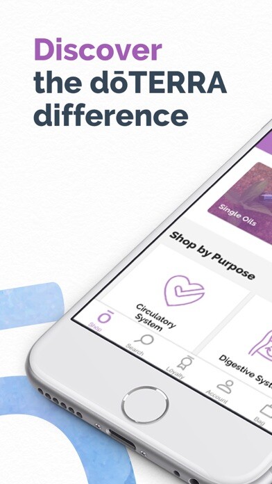 Emulate iPhone app doTERRA Shop using MyAndroid