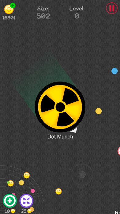 Emulate iPhone app Dot Munch Fight Club using MyAndroid