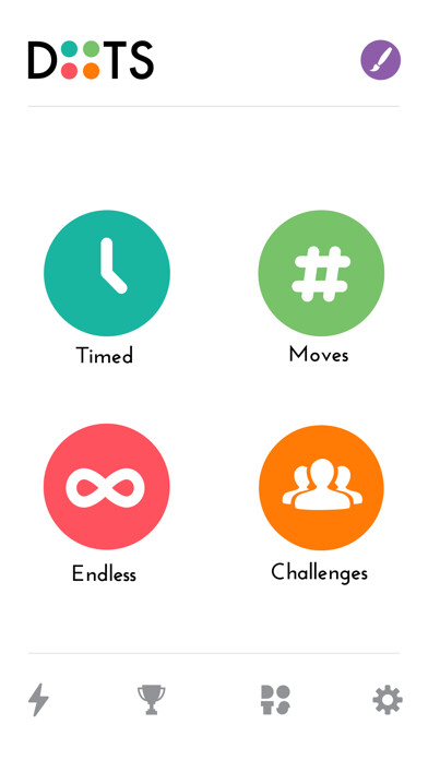 Emulate iPhone app Dots: A Game About Connecting using MyAndroid