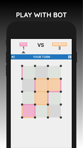 Run android online APK Dots And Boxes 2021 Strategy game from MyAndroid or emulate Dots And Boxes 2021 Strategy game using MyAndroid