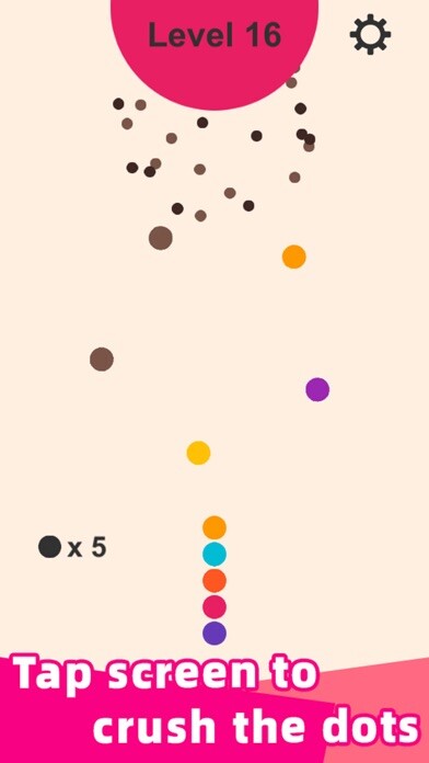 Emulate iPhone app Dots Crush using MyAndroid Emulate iPhone app Dots Crush using MyAndroid