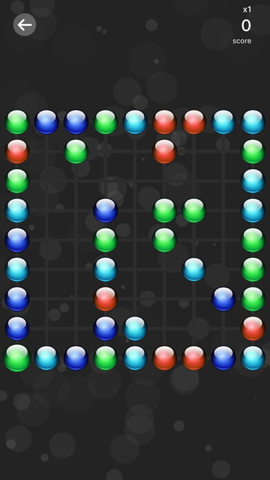Emulate iPhone app Dots Go 3D using MyAndroid