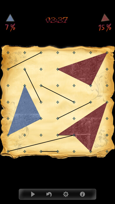 Emulate Android APK Dots  Triangles
