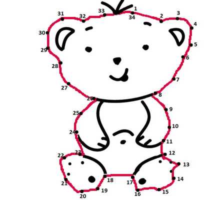 Emulate Android APK dot to dot : connect numbers