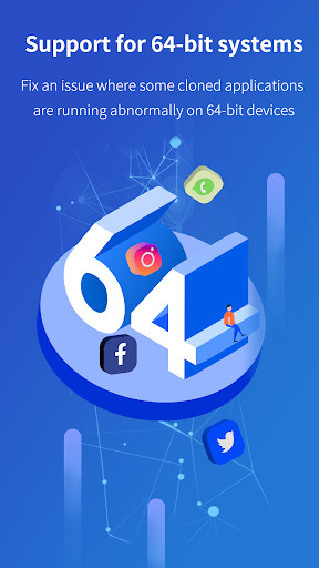 Run android online APK Double Apps - 64Bit Support from MyAndroid or emulate Double Apps - 64Bit Support using MyAndroid