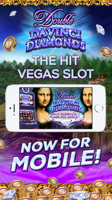 Emulate iPhone app Double Da Vinci Diamonds: FREE Vegas Slot Game using MyAndroid