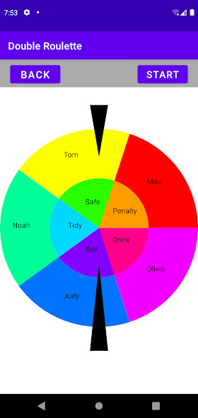 Run android online APK Double Roulette - decide two! from MyAndroid or emulate Double Roulette - decide two! using MyAndroid Run android online APK Double Roulette - decide two! from MyAndroid or emulate Double Roulette - decide two! using MyAndroid