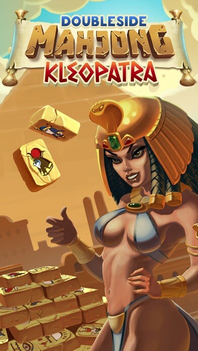 Emulate iPhone app Doubleside Mahjong Cleopatra using MyAndroid