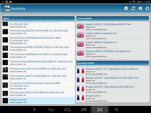 Run android online APK DoubleSub from MyAndroid or emulate DoubleSub using MyAndroid