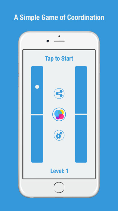 Emulate iPhone app Double Tap - A Simple Game of Coordination using MyAndroid
