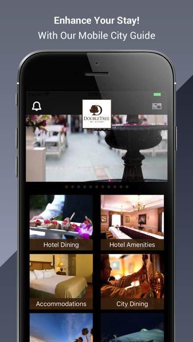 Emulate iPhone app DoubleTree Charleston Hotel using MyAndroid Emulate iPhone app DoubleTree Charleston Hotel using MyAndroid