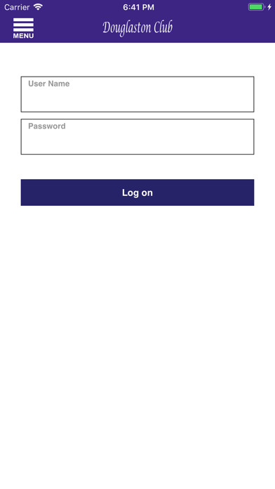 Emulate iPhone app Douglaston Club using MyAndroid
