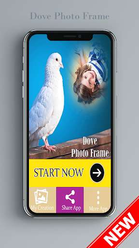 Run android online APK Dove Photo Frame / Dove Photo Editor from MyAndroid or emulate Dove Photo Frame / Dove Photo Editor using MyAndroid