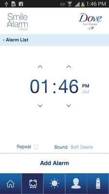 Emulate Android APK Dove Smile Alarm