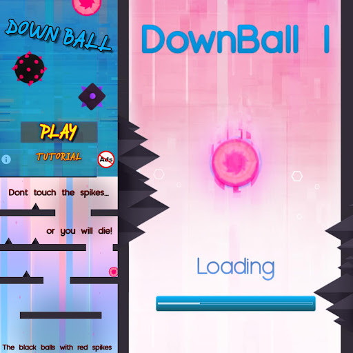Run android online APK DownBall 1 from MyAndroid or emulate DownBall 1 using MyAndroid