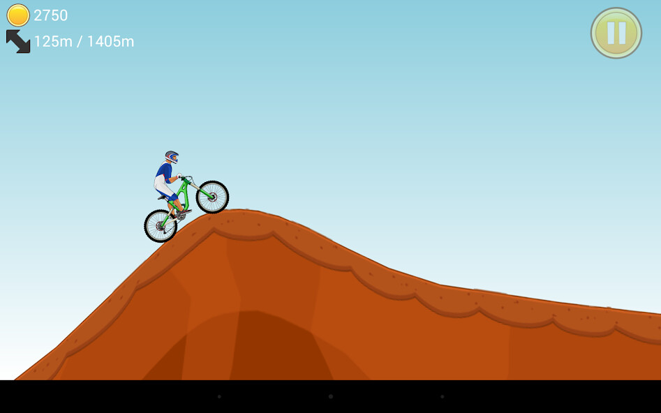 Emulate iPhone app Down the hill using MyAndroid