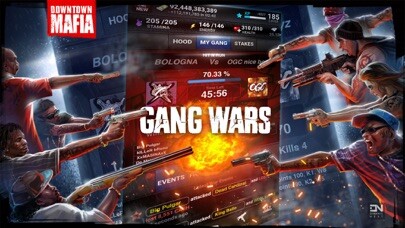 Emulate iPhone app Downtown Mafia: Gang Wars RPG using MyAndroid