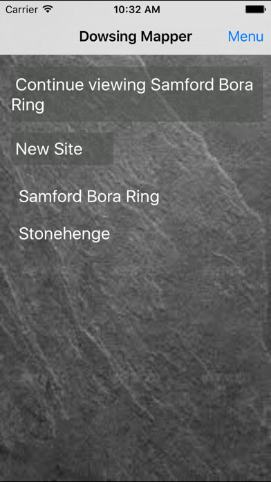 Emulate iPhone app Dowsing Mapper using MyAndroid