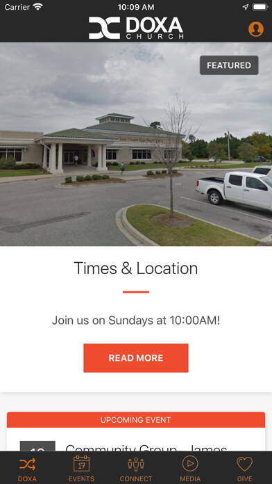 Emulate iPhone app Doxa Church MB using MyAndroid Emulate iPhone app Doxa Church MB using MyAndroid
