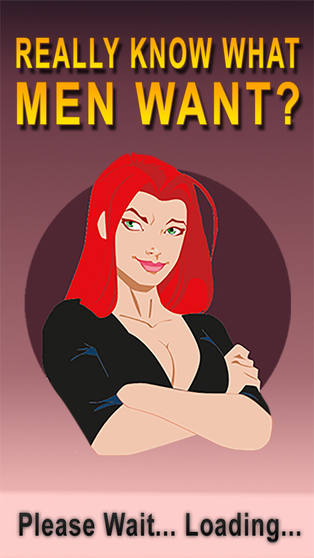 Emulate iPhone app Do You Really Know What Men Want? using MyAndroid