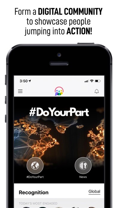 Emulate iPhone app #DoYourPart using MyAndroid