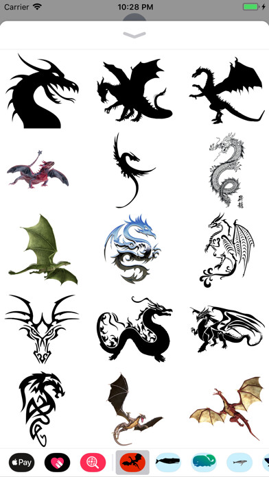 Emulate iPhone app Dozens of Dragon Stickers using MyAndroid Emulate iPhone app Dozens of Dragon Stickers using MyAndroid