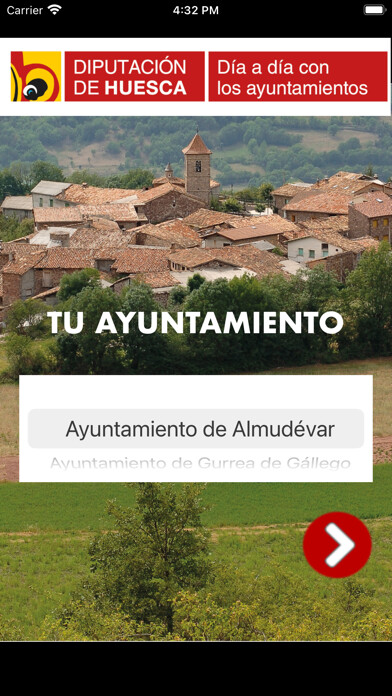 Emulate iPhone app DPH-Ayuntamientos using MyAndroid Emulate iPhone app DPH-Ayuntamientos using MyAndroid