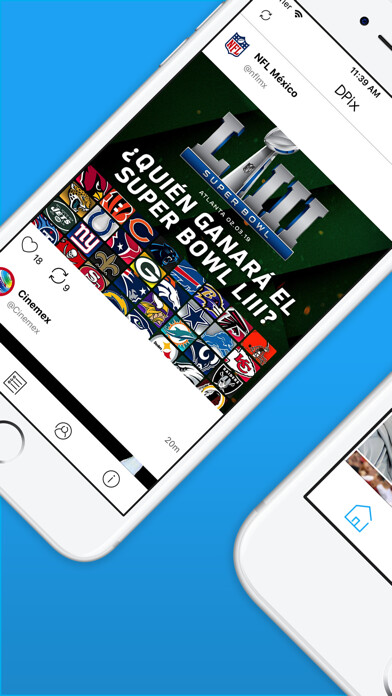 Emulate iPhone app DPix for Twitter using MyAndroid