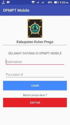 Emulate Android APK DPMPT Mobile Emulate Android APK DPMPT Mobile