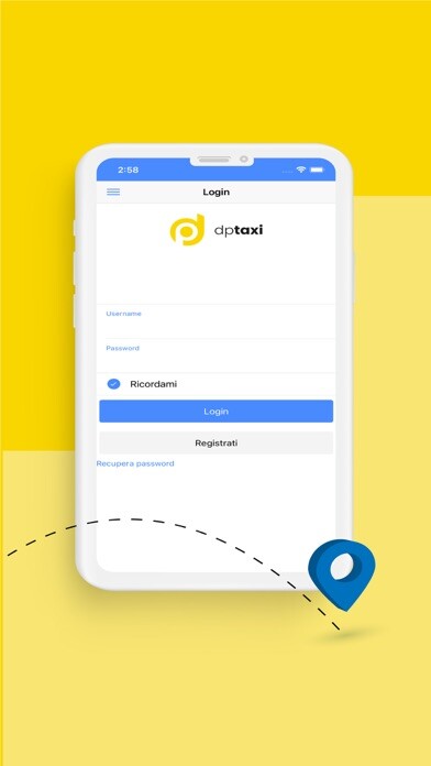 Emulate iPhone app DpTaxi Mestre using MyAndroid