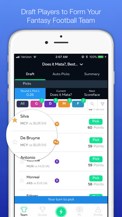 Emulate iPhone app Draft Fantasy Soccer (FPL) using MyAndroid Emulate iPhone app Draft Fantasy Soccer (FPL) using MyAndroid