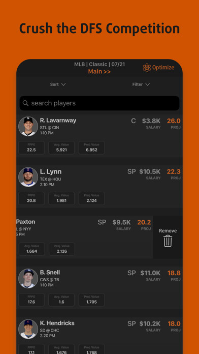 Emulate iPhone app Draftwise - DFS Optimizer using MyAndroid Emulate iPhone app Draftwise - DFS Optimizer using MyAndroid