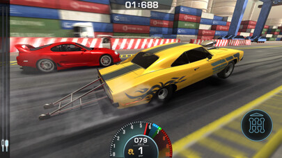 Emulate iPhone app Drag Battle: Race Car Games 3D using MyAndroid